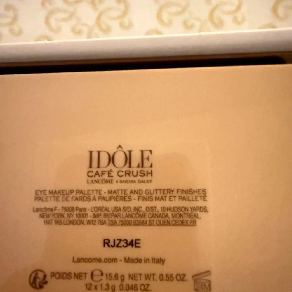 Lancôme Idôle Café Crush NEW Eyeshadow Palette never touched